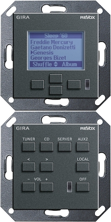 Gira 054028 Комплект управления М217/М218 системой Revox