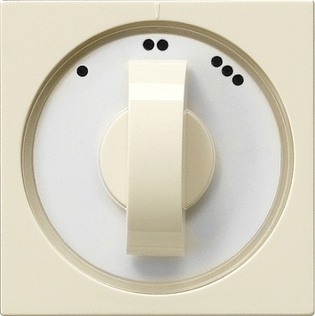 Gira 066501 Afdekking 3-standen-schak. Systeem 55 crème wit