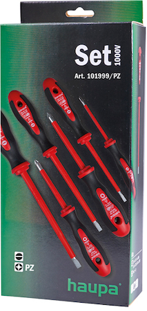 Haupa 101999/PZ 2-component VDE screwdriver set  PZ