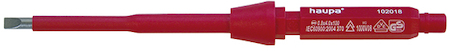 Haupa 102022 VDE blade  slotted  6.5 mm