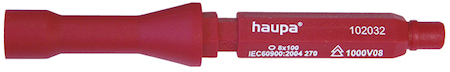 Haupa 102032 VDE spanner for switch cabinet  square 2