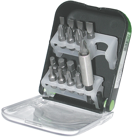 Haupa 102210 Bit-box 17 pcs