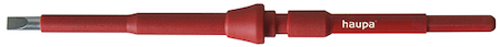 Haupa 102712 VDE blade Torque slotted  3.0 x 195 mm
