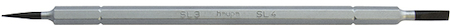 Haupa 103012 Blade Torque slotted  5.5 + 6.5