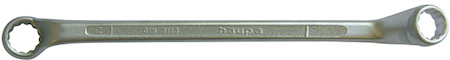 Haupa 110140 Double-ended ring wrench  WS  6- 7