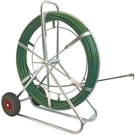 Haupa 143218 Cable pulling devices STRONG standing wheels 120 m
