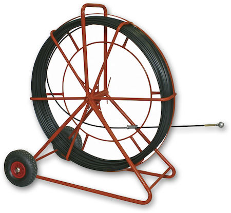 Haupa 143276 Cable pulling devices KING standing wheels 300 m