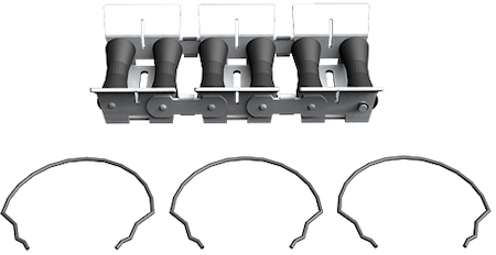 Haupa 143440 basic module "cable go" + 3 clips