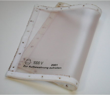 Haupa 150314 Covering blankets transp.   600x 400x1.0 mm