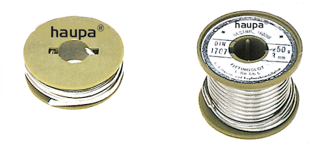 Haupa 160082 Fittings solder acc. DIN EN 29453 Ø 3 mm    250 g, solid