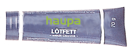 Haupa 160100 Soldering grease for fittings acc.to DIN8511-F-W22 70 g