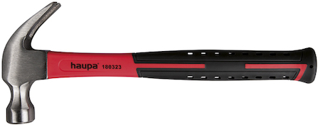 Haupa 180323 Claw hammer, fibreglass handle 16 OZ