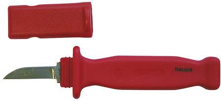 Haupa 200009 VDE Calble knife guttapercha knife    50 mm