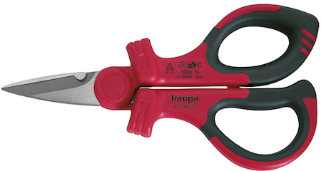 Haupa 200189 Scissor stainless steel 1000V  160 mm 25 mm²
