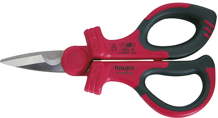 Haupa 200191 Scissor stainless steel 1000V  160 mm 50 mm²
