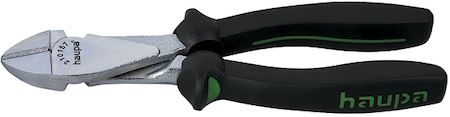 Haupa 210156 2-component heavy duty diagonal cutters 160 mm