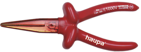 Haupa 210300 VDE long-nosed flat pliers  160 mm