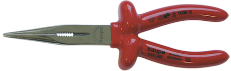 Haupa 210388 VDE pantograph pliers staight     200 mm