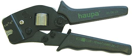 Haupa 210819 Crimping pliers end sleeves  0.08-6+10mm²