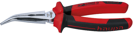 Haupa 211210 VDE pantograph pliers bent  200 mm