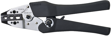 Haupa 211674 Crimping pliers end sleeves   25  -50 mm²