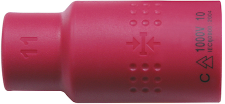 Haupa 220462 VDE socket 1/2  SW 12  'eco'