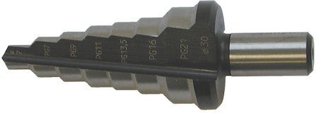 Haupa 231323 Step drill HSS  PG 7-21