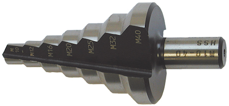 Haupa 231326 Step drill HSS for core hole drilling