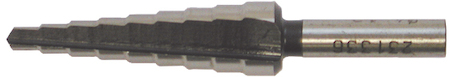 Haupa 231350 Step drill HSS  Ø  4 - 12 mm