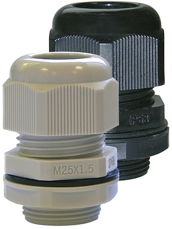 Haupa 250050 Cable glands IP68 light grey  M 25