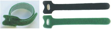 Haupa 262750 Hook and loop cable ties black 125x 12 mm