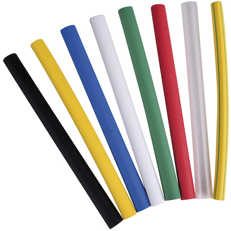 Haupa 267400 Heat shrinkable tubing 2:1; ; 6,5-3,0; 1,2 m yellow/green