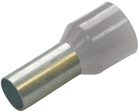 Haupa 270030 Insulated end sleeves grey   2.5 / 8