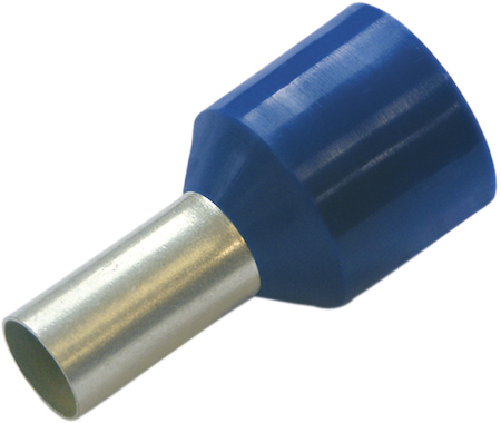 Haupa 270906 Safety end sleeves blue   2.5 /12