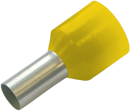 Haupa 270910 Safety end sleeves yellow 6  /12