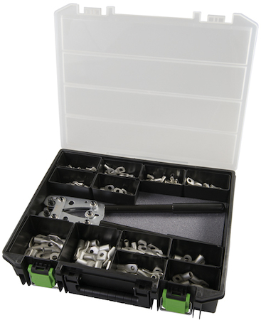 Haupa 290382 Crimping terminals assortment DIN 46235