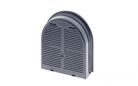 Hensel 20001263 BE 44 - Вставка вентиляционного фланца, черная, IP 44