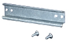 Hensel 20001029 Mi TS 15 - DIN-рейка 35х15х134 мм с крепежными винтами, для Mi размер 1