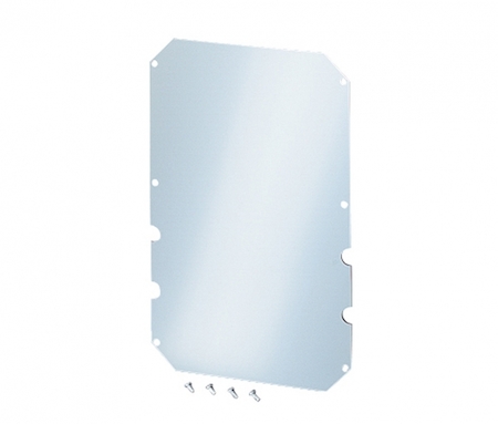 Hensel 2000018 Mi MP 3 - Монтажная плата из изоляционного материала, 4 мм толщина, для пустых ящиков Mi размер 3, 4, размер платы 415х265 мм, с крепежными саморезами