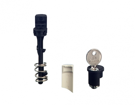 Hensel 20001079 Mi ZS 11 - Замок для крышки с ключом, вариант кодировки ключа I. Используется вместо стандартной угловой стяжки