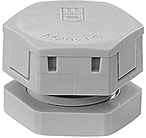 Hensel 36001040 BM 20G - Компенсационная заглушка, для отверстий M 20, применяется для снижения образования конденсата посредством выравнивания давления, объем корпуса до 28000см3, толщина стенки до 4 мм, цвет серый, устойчивая к УФ, IP 54, материал полиамид.