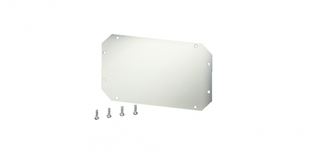 Hensel 68000048 FP MP 10 - Монтажная плата из изоляционного материала, 4 мм толщина, для пустых корпусов FP, размер 1, 2 и 3, размер платы 126х216 мм, с крепежными саморезами