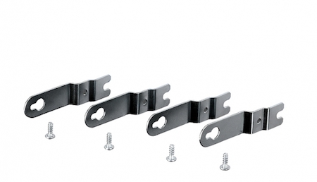 Hensel 68000152 FP AL 40  - Комплект из 4 петель с винтами, для внешнего крепления корпусов FP
