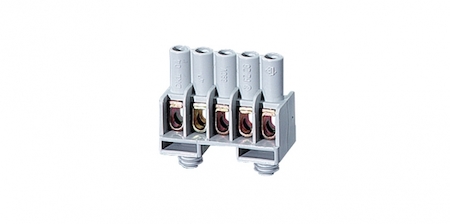 Hensel 2600055 DKL 04 - Клеммник 1,5-6 мм2, 5-полюсный