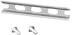 Hensel 62000123 DK TS 04 - DIN-рейка 15х5,5х77 мм, в комплекте с саморезами, для коробок KF 04…