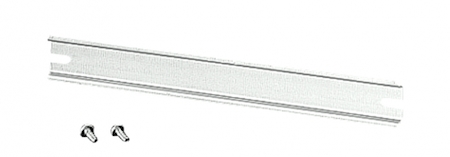 Hensel 62000129 DK TS 50 - DIN-рейка 35х7,5х314 мм, в комплекте с саморезами, для коробок KF 50…
