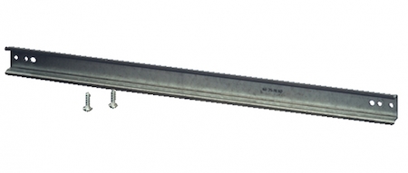 Hensel 68000046 FP TS 54 - DIN-рейка 35х15х486 мм, с крепежными винтами, для пустых корпусов FP, размер 3, 4