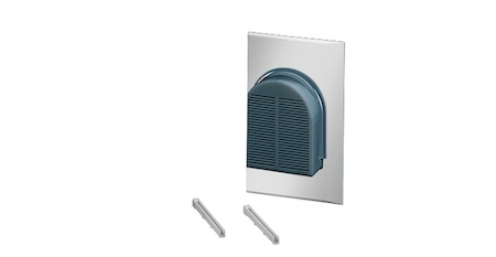 Hensel 68000194 FP BF 18 - Вентиляционный фланец для стенки 180мм, цвет серый, IP 44