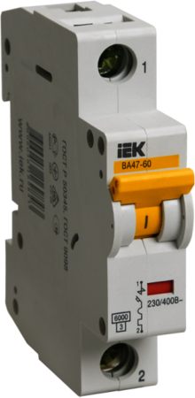 IEK MVA41-1-032-D Авт.выкл. ВА 47-60 1Р 32А 6 кА  х-ка D ИЭК