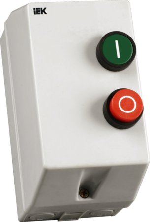 IEK KKM16-009-0004-220-00 Контактор КМИ10960 9А IP54 Iуст.4-6А Ue=220В/АС3 ИЭК